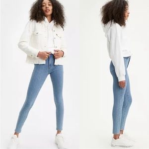 Levi’s | 721 HIGH RISE SKINNY STRIPED WOMEN'S JEANS~29